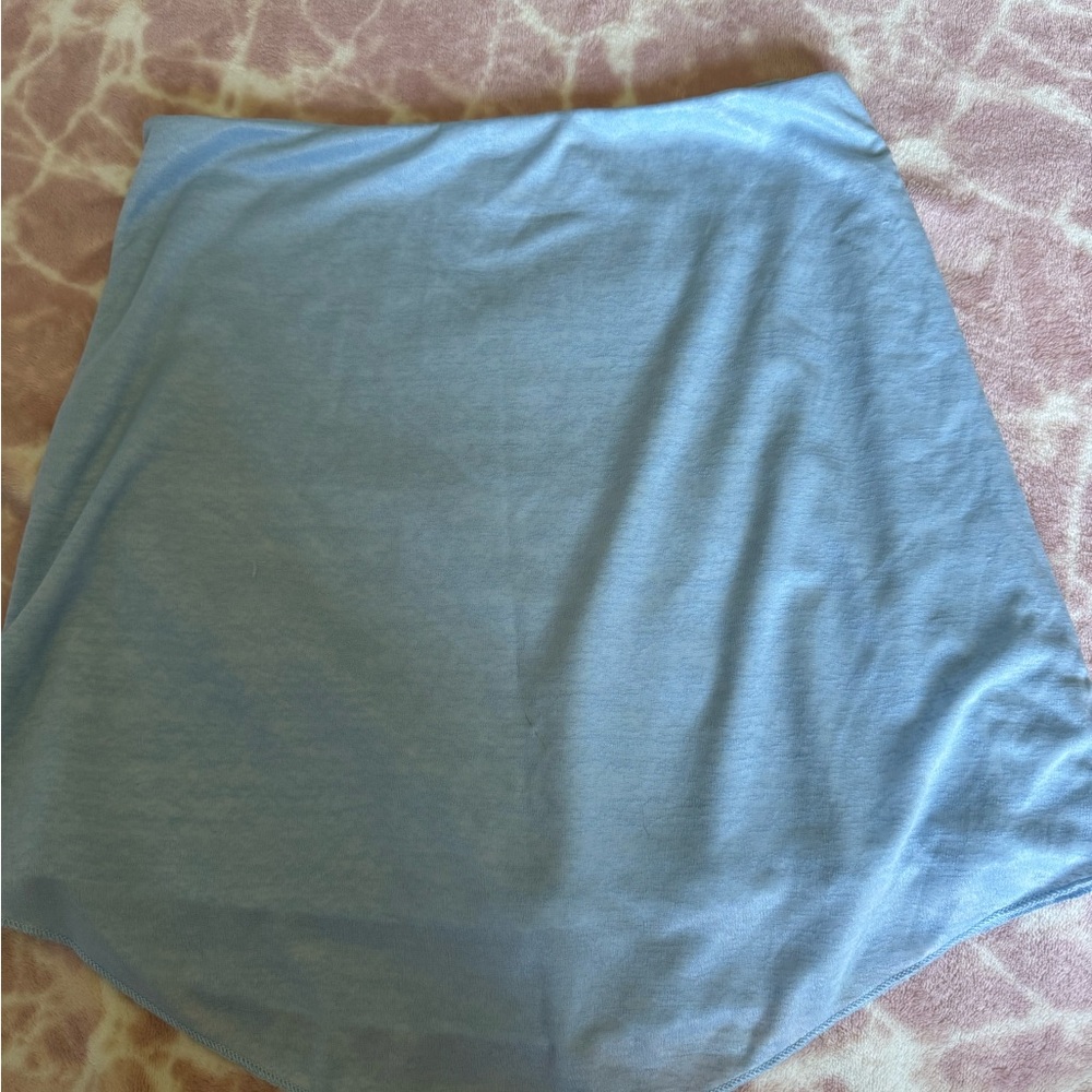 Princess Polly Blue Asymmetrical Pencil Skirt